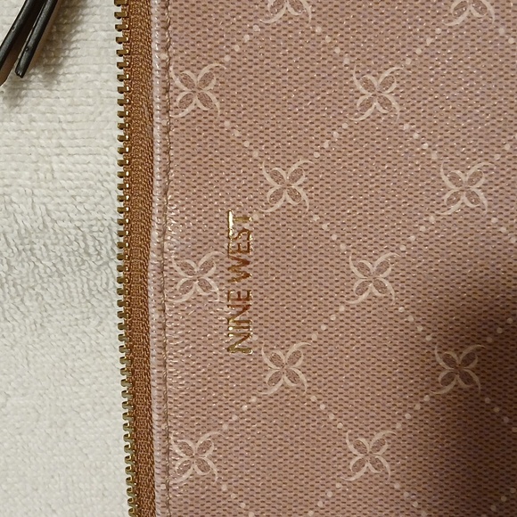 Nine West matching shoulder bag & tote bag set, pretty rose color - Picture 7 of 13